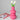 Georgia J Fuchsia Abstract Vase - Rounds