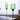 JoyJolt 1PC Vintage French Green Crystal Champagne Glass 210ml