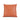 Henrys Faux Leather Cushion with Inner 45*45cm - Orange