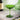 Linton Floral Crystal Stemware Martini Large Glass - Green