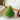 Luna Handmade Scented Origami Christmas Tree Candle - Olive