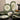 Maria French Vintage Embossed Deep Plate 20.5cm - Forest Green