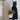 Marie Roy Cotton Waterproof Floral Apron With 2 Pockets - Black