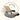 Moonlight Corduroy Foldable Reclining Rocker - Beige & Grey