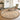 Skog Italian Round Thickened Waterproof Rug 120cm - Brown/Beige